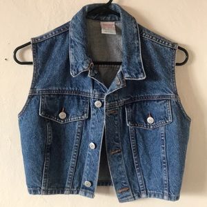 Vintage bongo denim vest